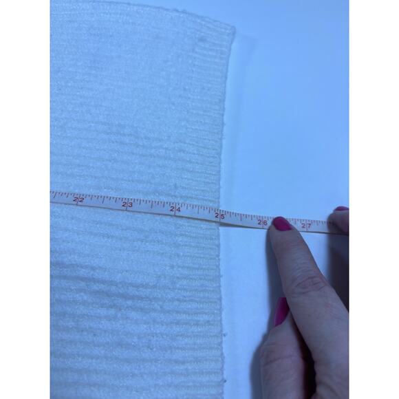 Rails Alexi Asymmetrical Sweater Cream Off White XL Pullover Long Sleeve Cutout - Picture 6 of 10